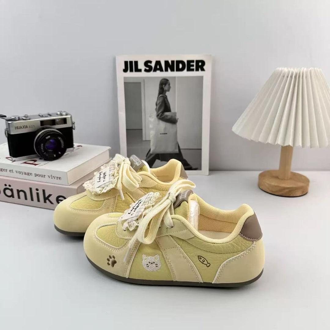 Damen Sneakers mit verspieltem Tierdesign und bequemer Sohle Drune