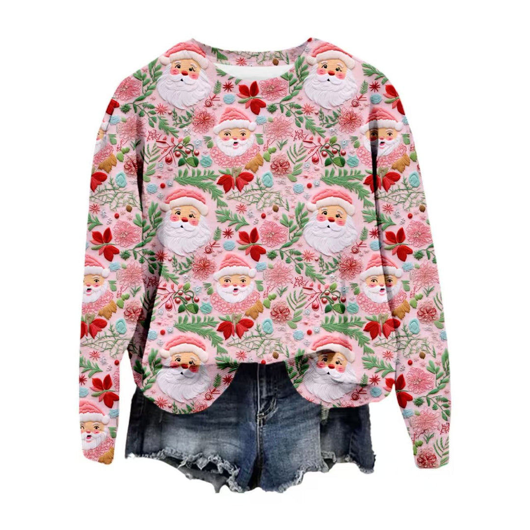 Damen Verspielter Weihnachts-Pullover Drune