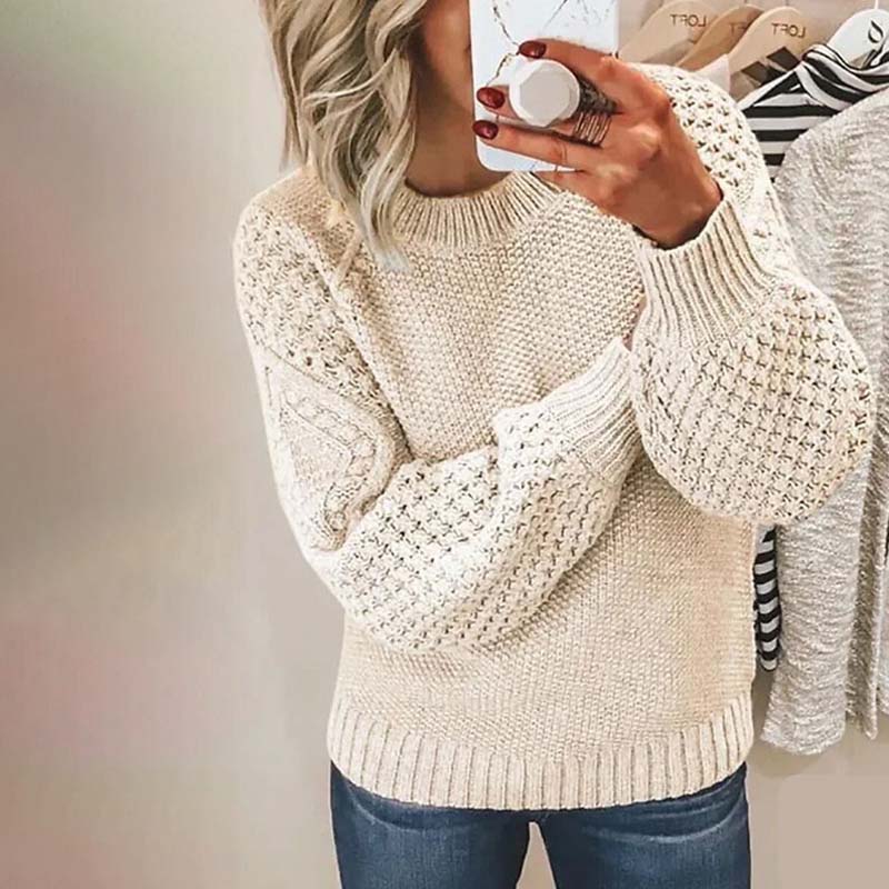 Drune | Pullover - Damen Winter Freizeit Strickpullover