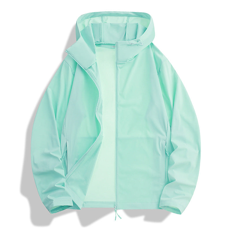 Damen Winddichte Kapuzenjacke Drune