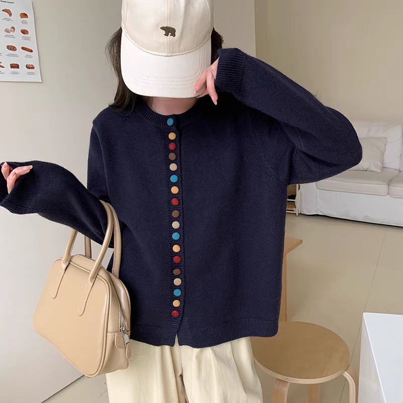 Damen Modischer Strickpullover Drune
