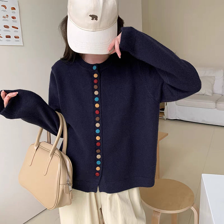 Damen Modischer Strickpullover Drune
