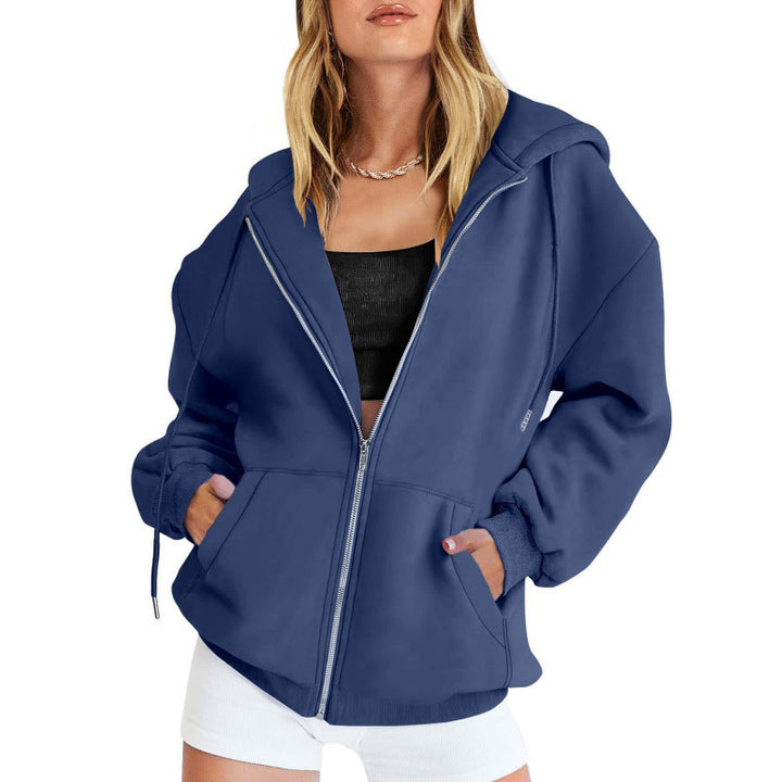 Damen Oversized Kapuzenjacke Drune