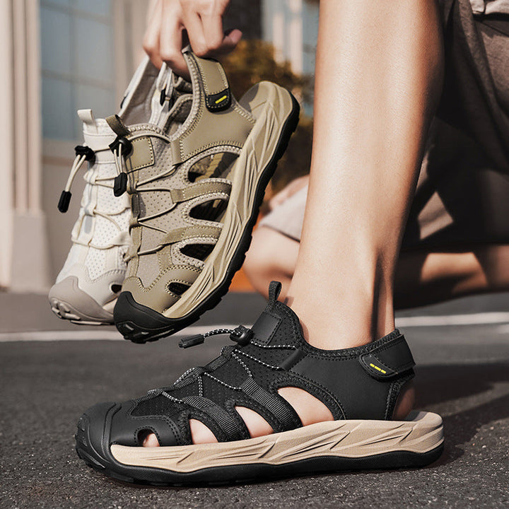 Damen Outdoor-Sandalen mit rutschfester Sohle und atmungsaktivem Obermaterial Drune