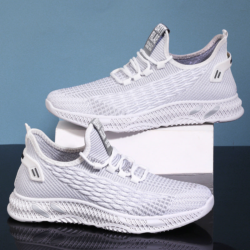 Damen Ultra-Leichte Fitness-Sneaker mit atmungsaktivem Mesh-Obermaterial und flexibler Sohle Drune