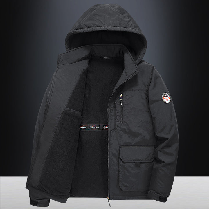 Herren Technische Übergangsjacke mit Fleece-Innenfutter Drune