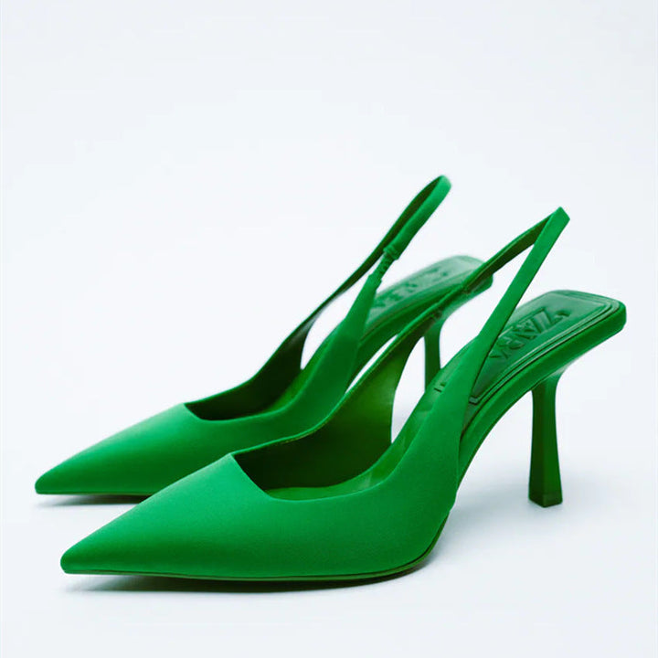Damen Slingback Pumps mit spitz zulaufendem Design und elegantem Absatz Drune