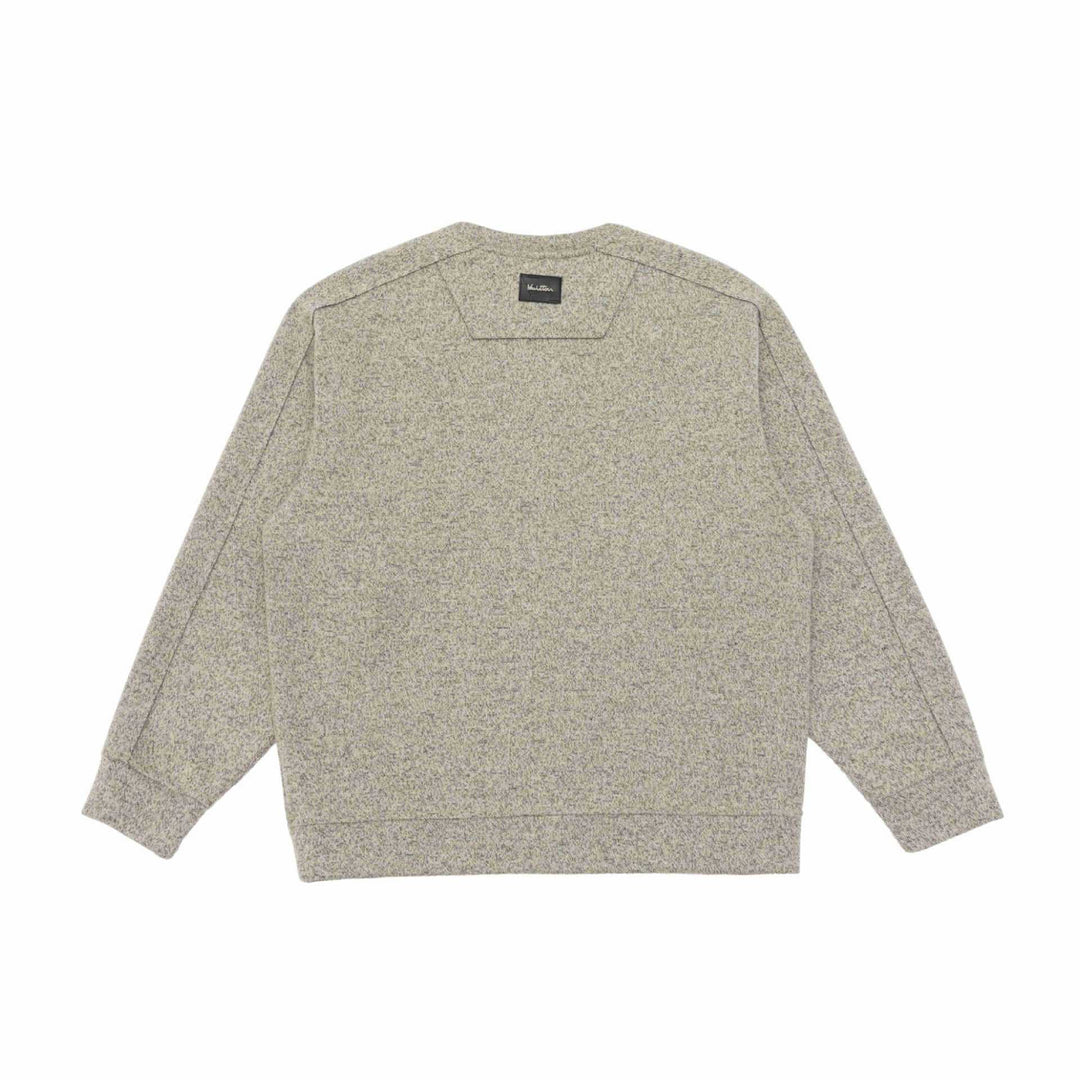 Unisex Strukturierter Rundhals-Sweatshirt mit Raglanärmeln und geripptem Saum Drune