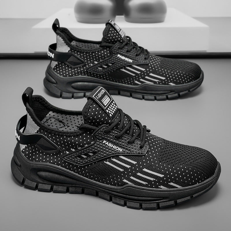 Damen Atmungsaktive Sport Sneakers mit flexiblem Sohlenprofil und rutschfester Laufsohle Drune