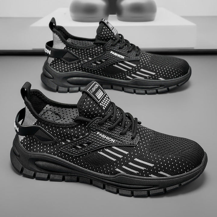 Damen Atmungsaktive Sport Sneakers mit flexiblem Sohlenprofil und rutschfester Laufsohle Drune