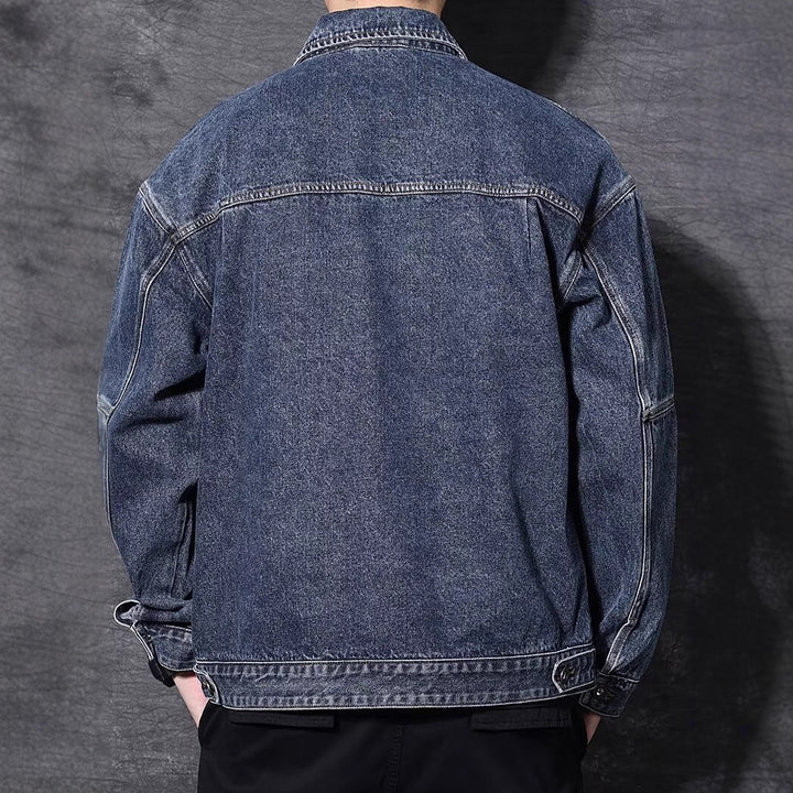 Herren Denim Jacke mit praktischen Taschen Drune