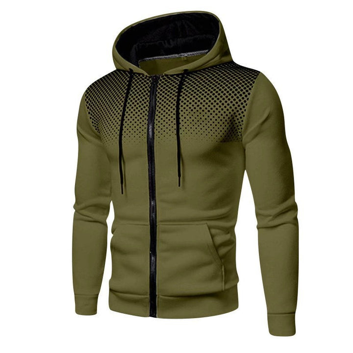 Herren Sportlicher Kapuzenpullover mit stylischem Grafikdesign Drune