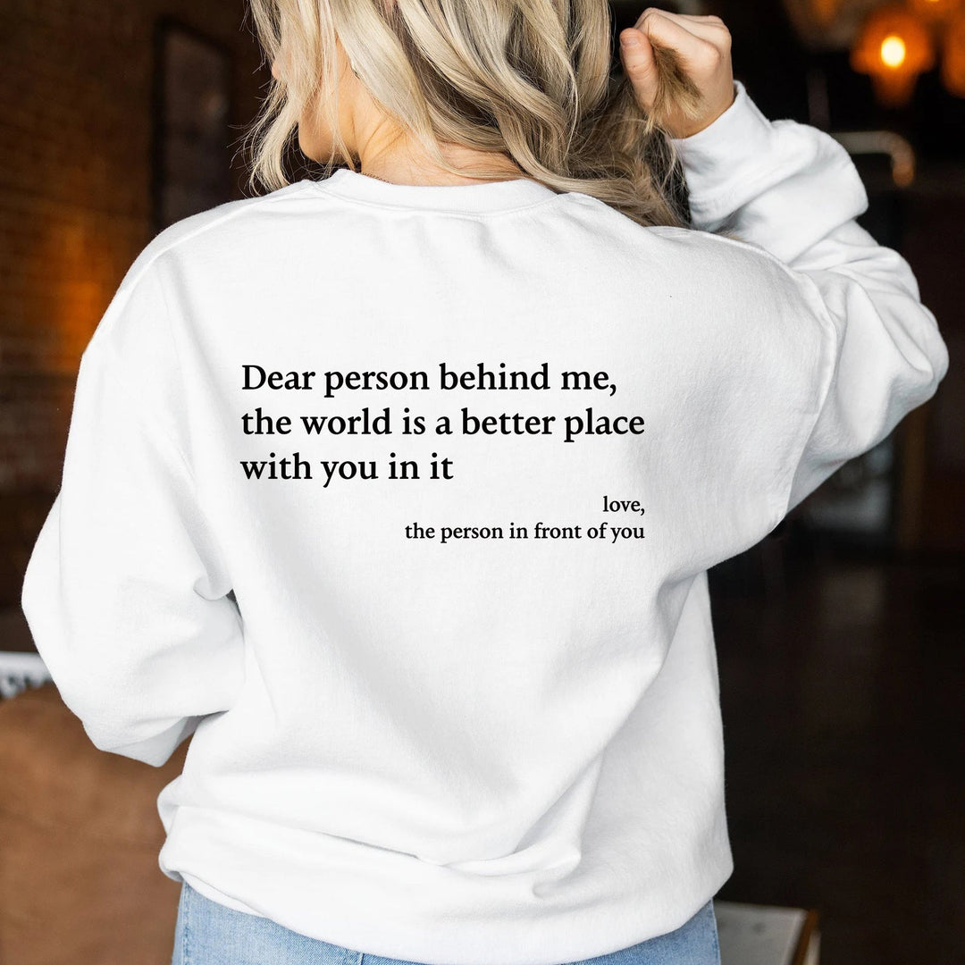 Damen Sweatshirt mit inspirierendem Schriftzug Drune