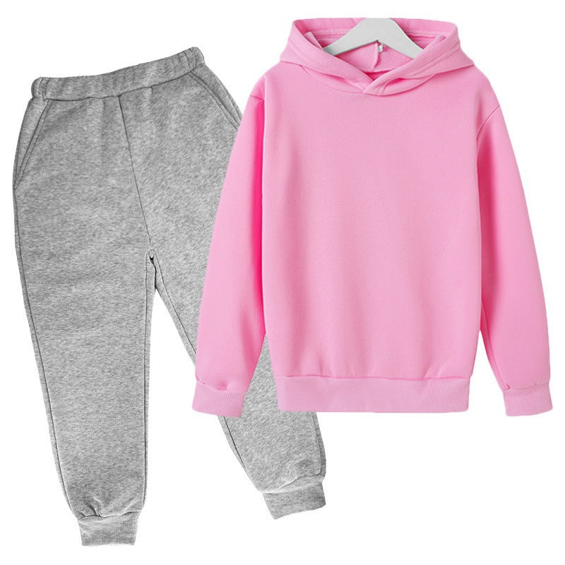 Unisex nan komfortables Hoodie und Jogger Set aus French Terry mit elastischem Bund und Rippbündchen Drune