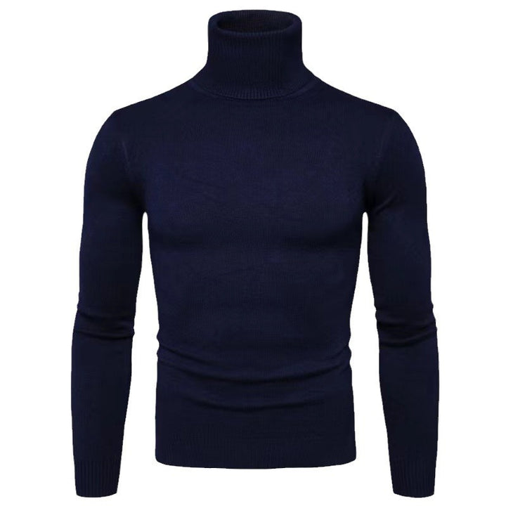 Herren modischer Rollkragenpullover aus feiner Merinowolle Drune