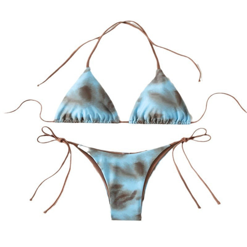 Damen Triangel-Bikini mit verstellbaren Trägern Drune