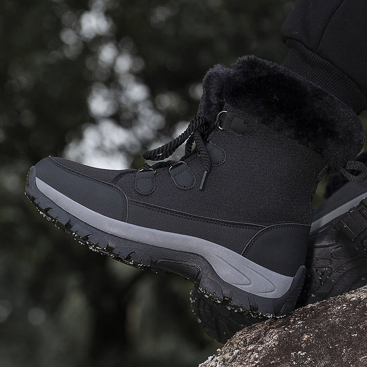 Damen Gefütterte knöchelhohe Winterboots Drune