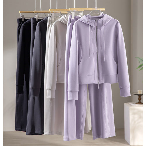 Damen Kapuzen-Performance-Zipjacke mit Reißverschluss und seitlichen Eingriffstaschen Drune