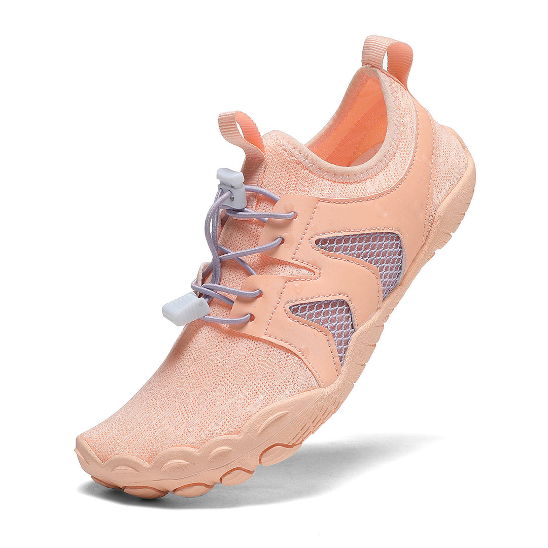 Damen nan Schnellzug-Aqua-Sneaker mit elastischem Maschenoberteil und rutschfester Profilsohle Drune
