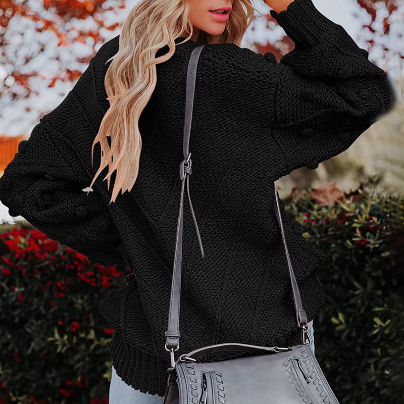 Drune | Lässiger Strickpullover Für Alltag