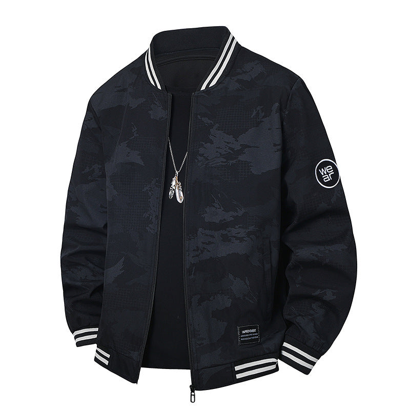 Herren Camouflage Bomberjacke Drune