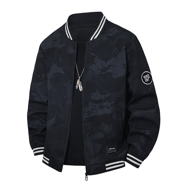 Herren Camouflage Bomberjacke Drune
