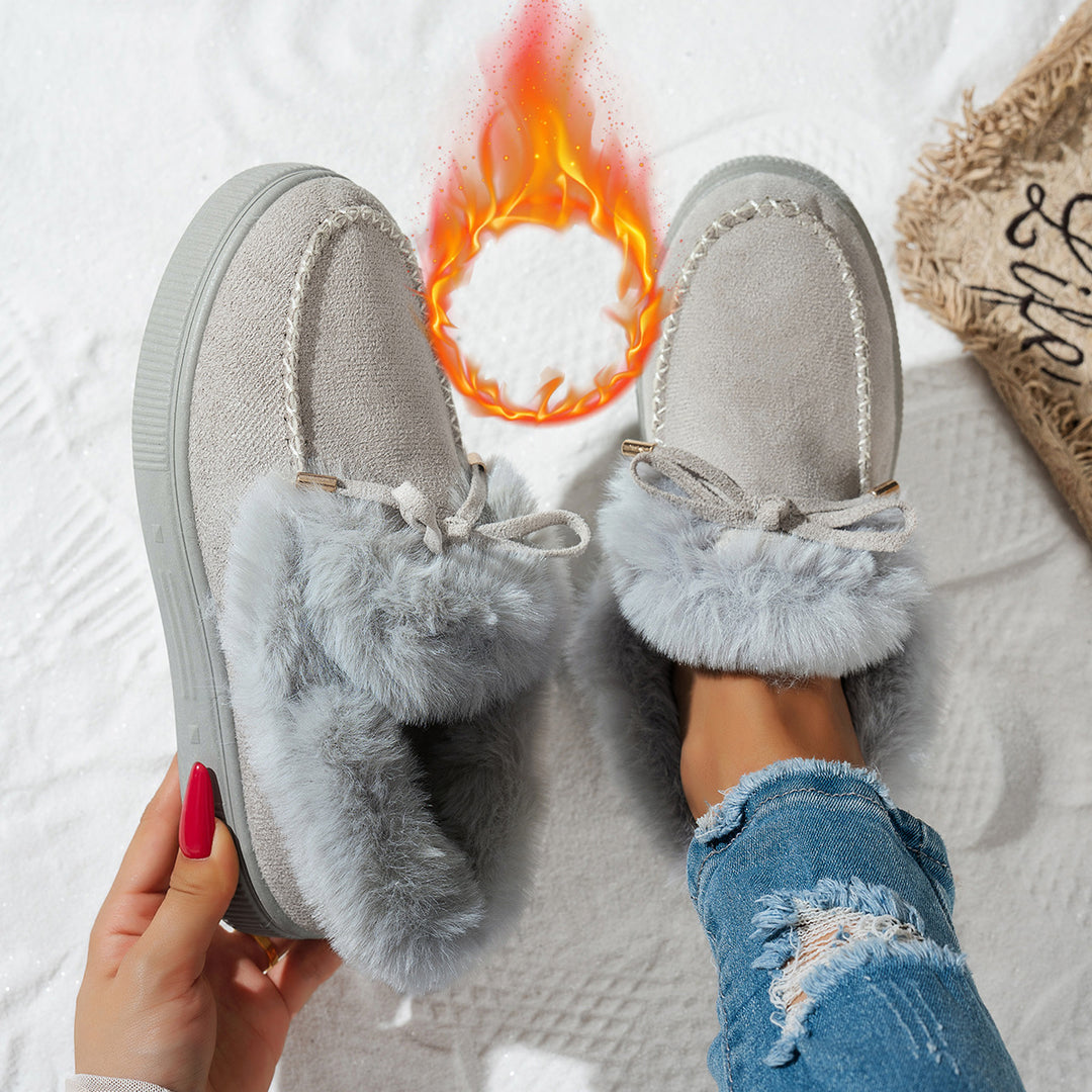Damen Fleece gefütterte Sneaker Drune