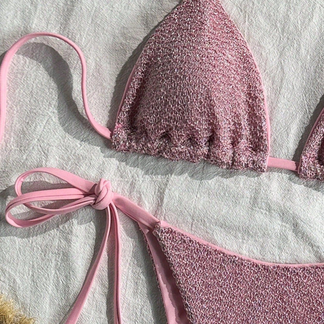 Damen Triangel-Bikini mit funkelnden Akzenten Drune