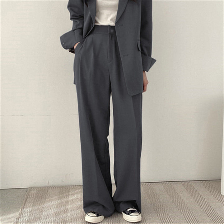 Damen Elegante und bequeme Hochtaillierte Hose Drune