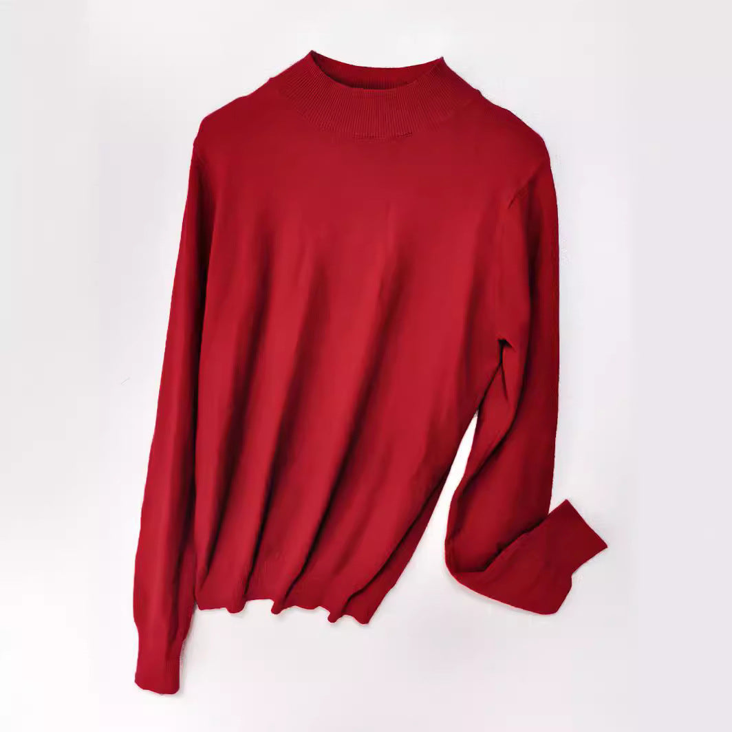 Damen kuscheliger Rollkragenpullover Drune