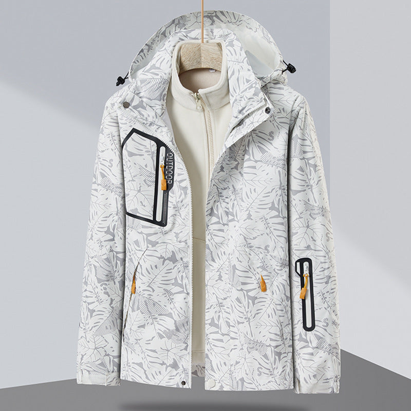 Herren Technische wetterfeste Outdoor-Jacke Drune