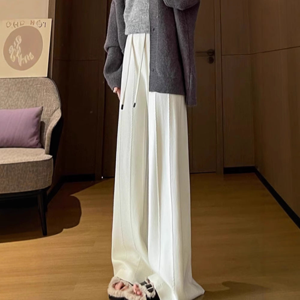 Damen Bequeme und elegante Strick-Hose Drune