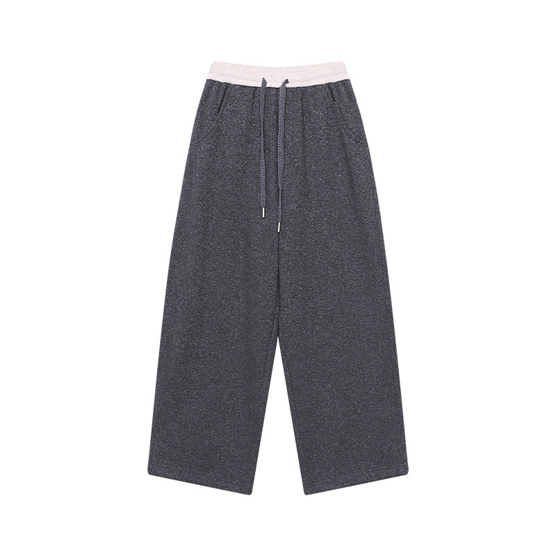 Damen lässige Sweatpants mit weitem Schnitt und praktischen Taschen Drune