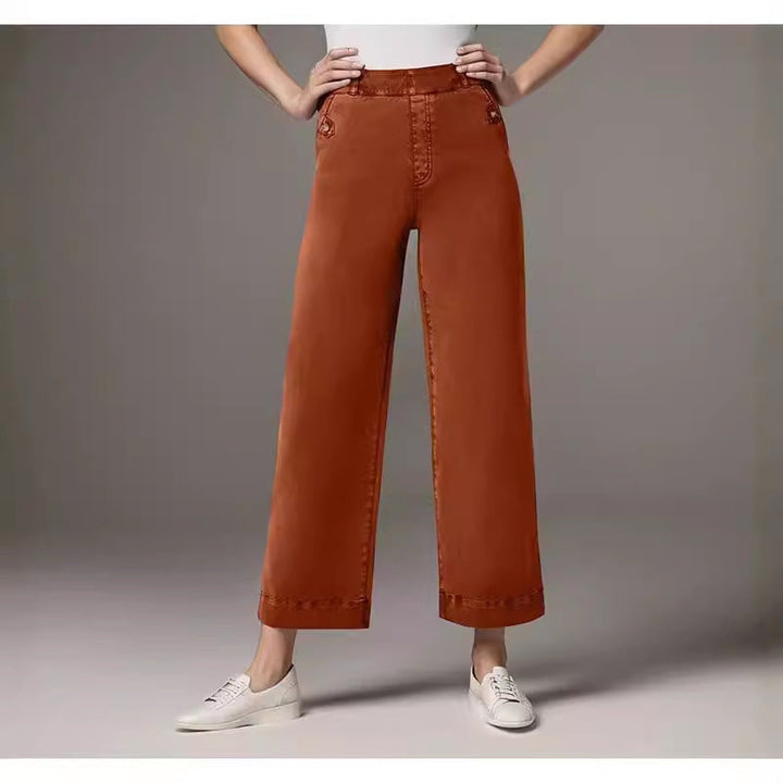 Damen weite Baumwollhose Drune