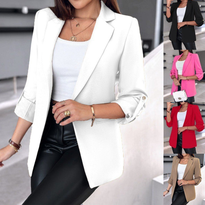 Damen Elegante und modische Blazerjacke mit perfekter Passform Drune