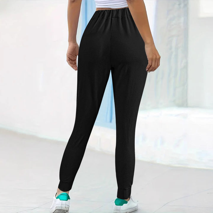 Damen Jogginghose mit elastischem Bund und praktischen Seitentaschen Drune