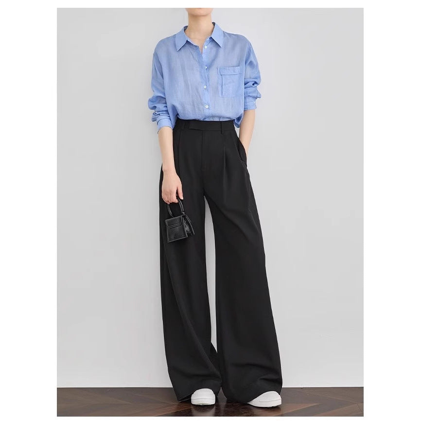 Damen Elegante und lässige weite Hose Drune
