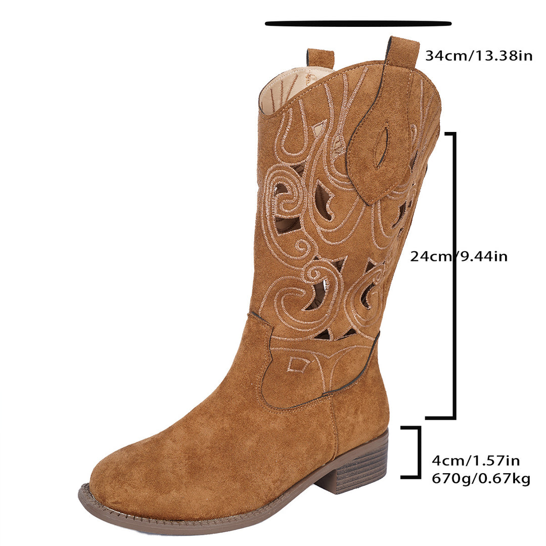 Damen Stiefel mit kunstvoller anatomischer Gestaltung Drune