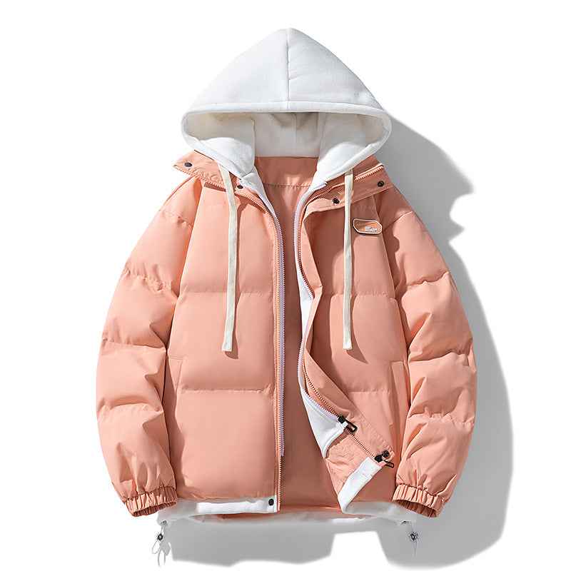 Damen Stepp-Kapuzenjacke mit weichem Teddyfleece-Innenfutter, verstellbarem Saum und elastischen Bündchen Drune