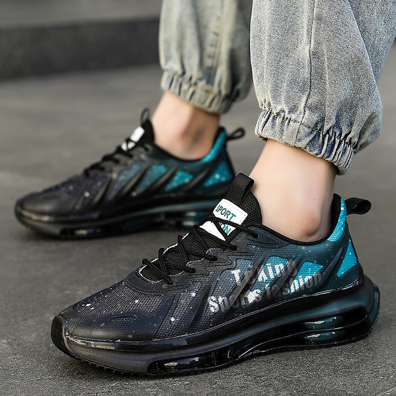 Herren Innovativer Laufsneaker mit sichtbarer Luftkissen-Zwischensohle und semi-transparenter TPU-Ummantelung Drune