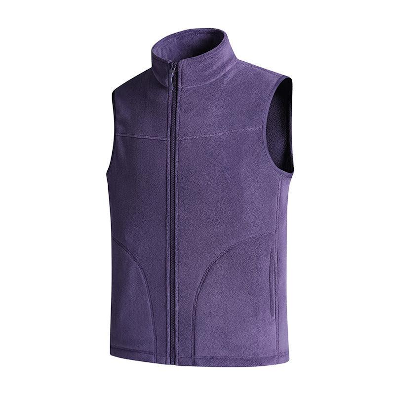 Damen Sportliche Fleece-Weste Drune