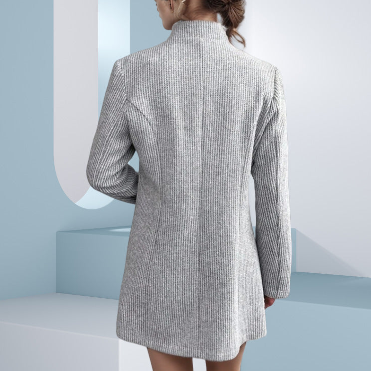 Damen eleganter Blazer mit strukturiertem Design Drune