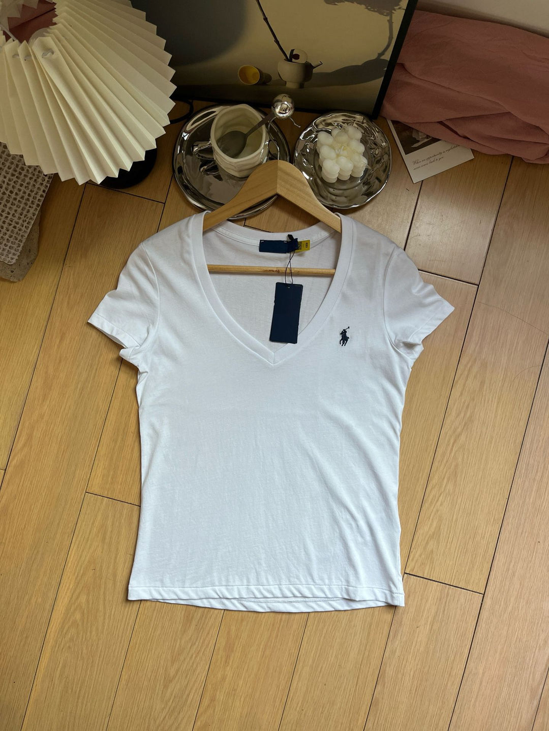 Damen V-Ausschnitt T-Shirt Drune 1787928014