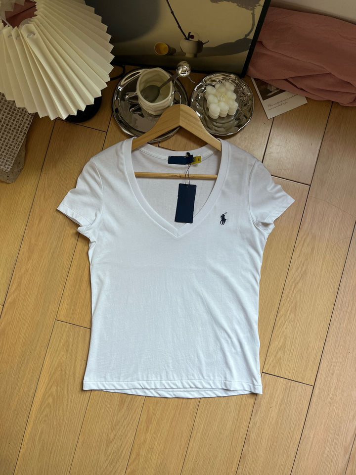Damen V-Ausschnitt T-Shirt Drune 1787928014
