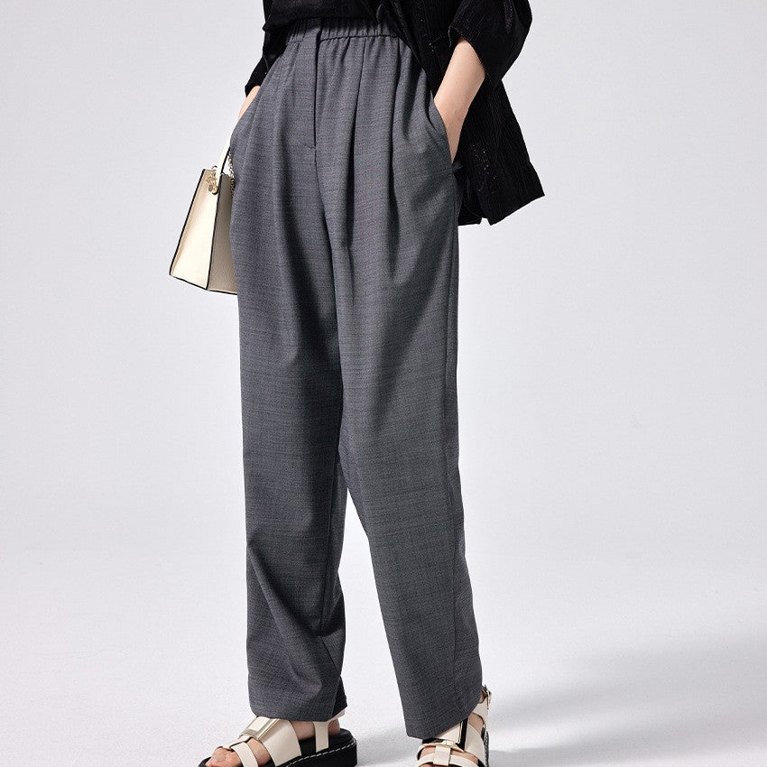 Damen Oversized Hahnentritt-Blazer mit Reverskragen und legerer Silhouette Drune