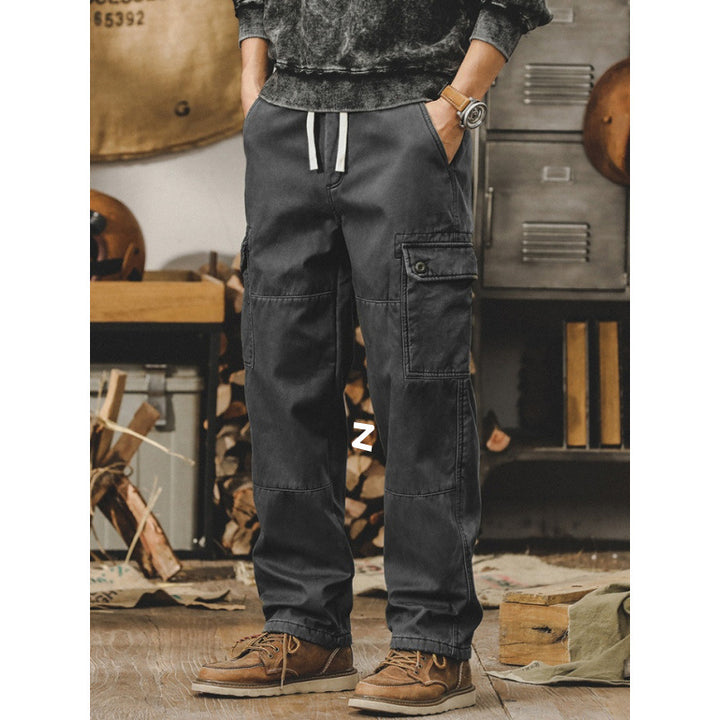 Herren Cargo-Hosen mit multifunktionalen Taschen und robustem Material Drune