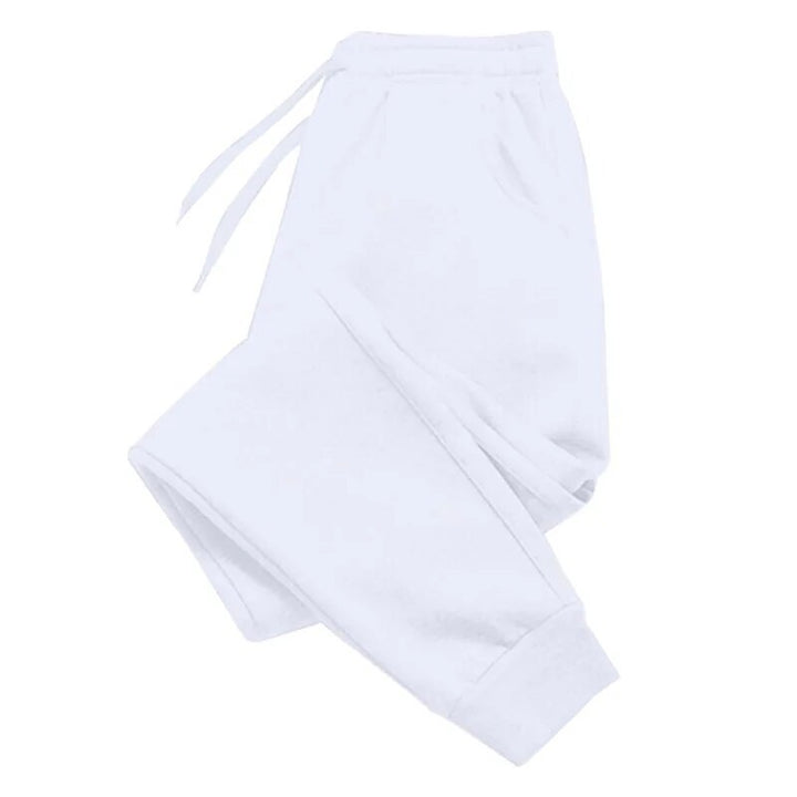 Unisex nan athleisure Jogginghose mit innen angerautem Fleece, elastischem Kordelbund und gerippten Knöchelabschlüssen Drune