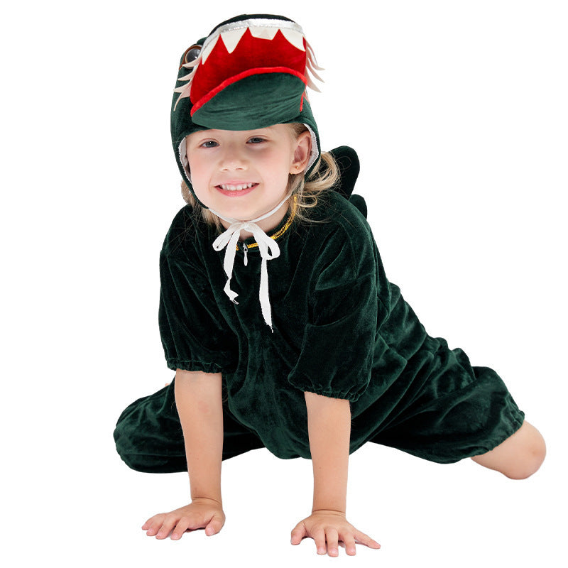 Mädchen Dinosaurier Kostüm Drune