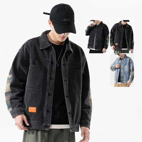 Herren Lässige Modern Denimjacke Drune