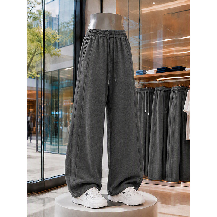 Damen Bequeme Freizeithose mit elastischem Bund Drune